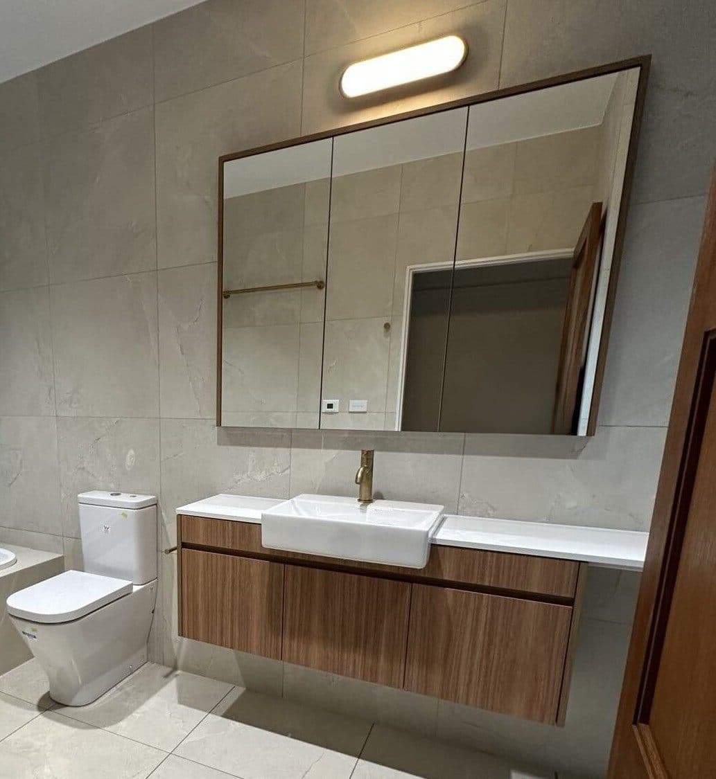 Bathrooms project by WQM Group in Canberra