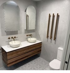Bathrooms project by WQM Group in Canberra